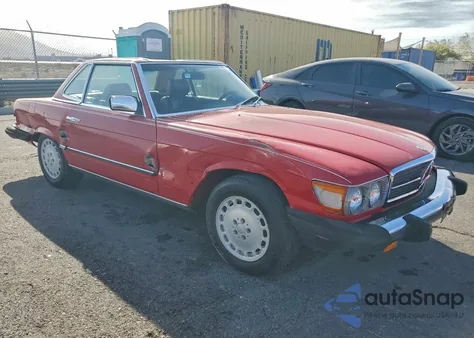 1985 Mercedes-Benz 380 Sl z USA, uszkodzony, nr VIN WDBBA45C6FA031173